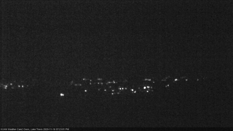 Lake Travis webcam, November 16, 2020 7:25 PM CT