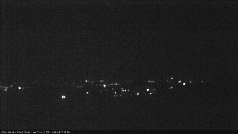 Lake Travis webcam, November 16, 2020 8:25 PM CT