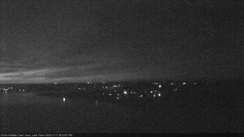 Lake Travis webcam, November 17, 2020 6:25 PM CT