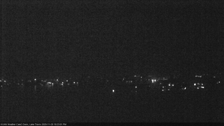 Lake Travis webcam, November 20, 2020 10:25 PM CT