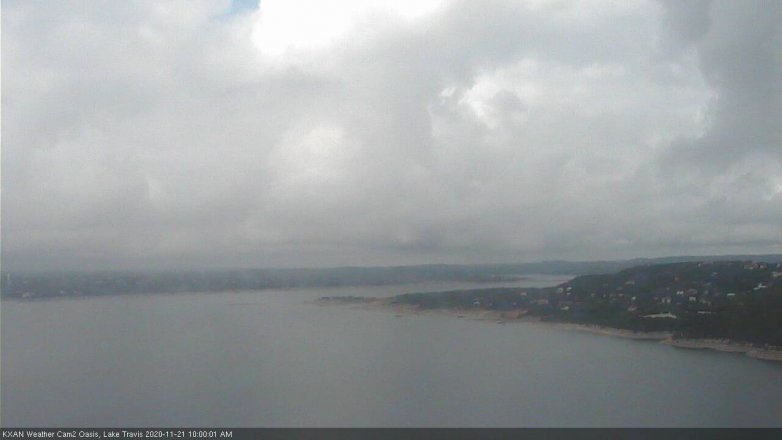 Lake Travis webcam, November 21, 2020 10:00 AM CT