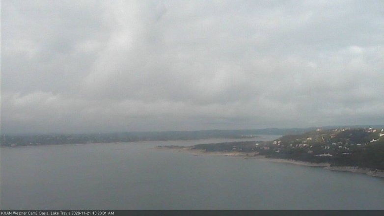 Lake Travis webcam, November 21, 2020 10:25 AM CT