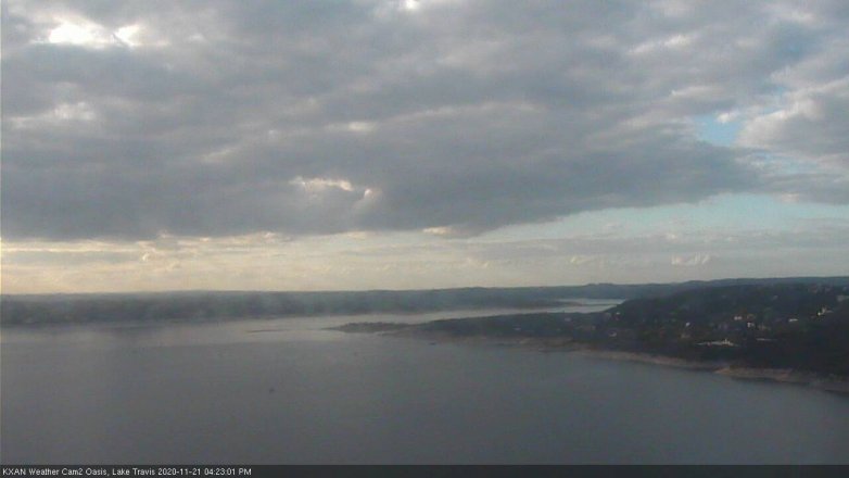 Lake Travis webcam, November 21, 2020 4:25 PM CT