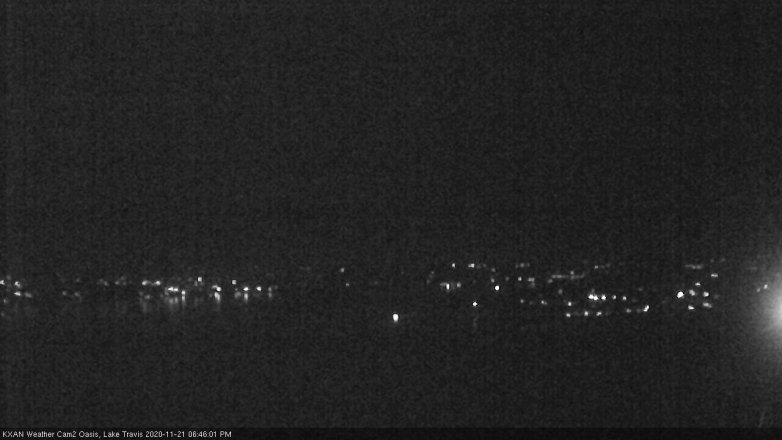 Lake Travis webcam, November 21, 2020 6:45 PM CT