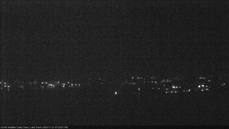 Lake Travis webcam, November 21, 2020 7:25 PM CT