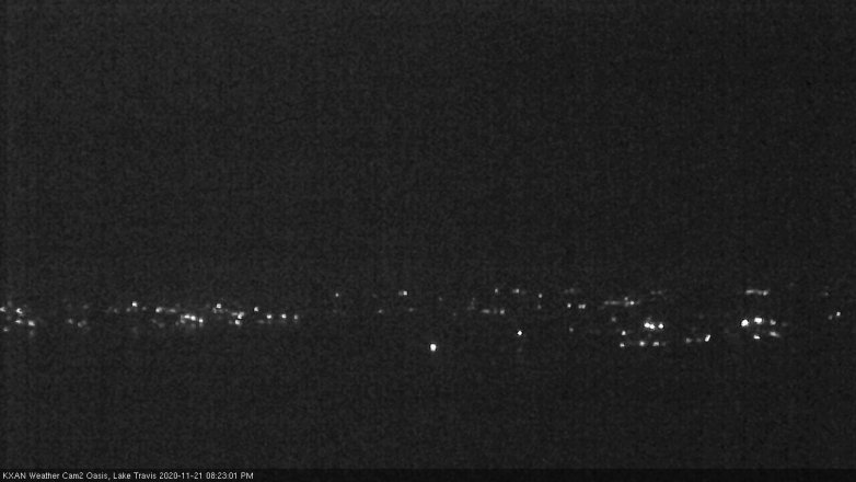 Lake Travis webcam, November 21, 2020 8:25 PM CT