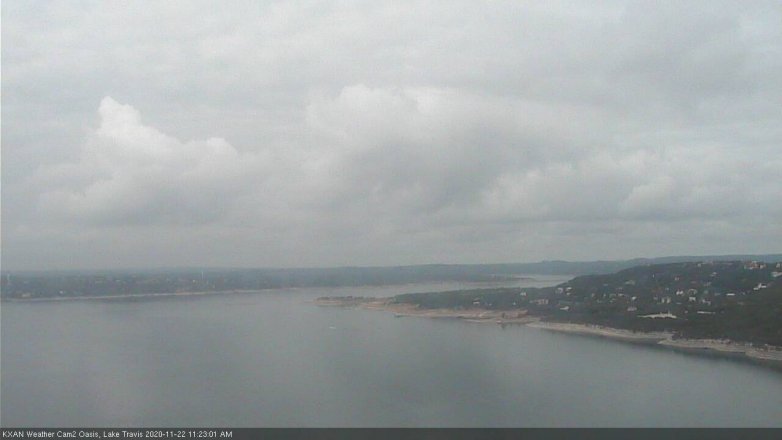 Lake Travis webcam, November 22, 2020 11:25 AM CT