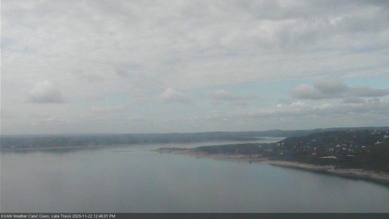 Lake Travis webcam, November 22, 2020 12:45 PM CT