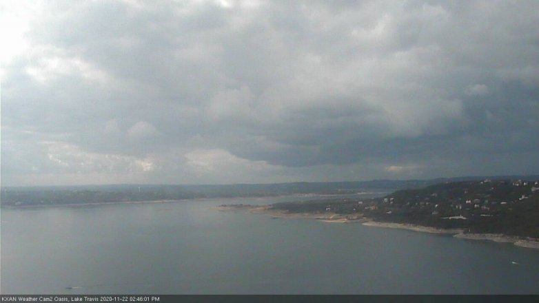 Lake Travis webcam, November 22, 2020 2:45 PM CT