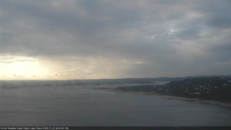 Lake Travis webcam, November 22, 2020 4:25 PM CT