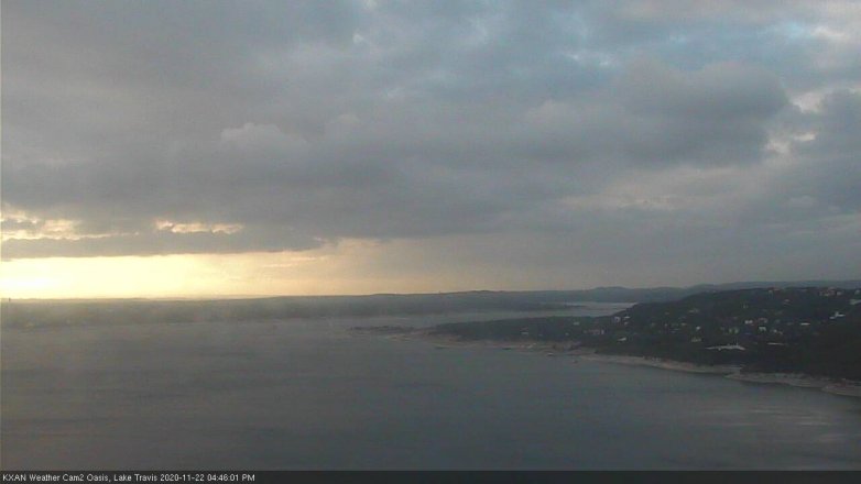 Lake Travis webcam, November 22, 2020 4:45 PM CT