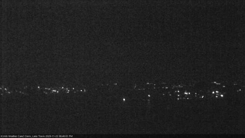 Lake Travis webcam, November 22, 2020 6:45 PM CT