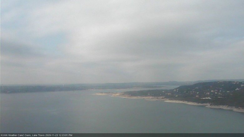 Lake Travis webcam, November 23, 2020 12:25 PM CT