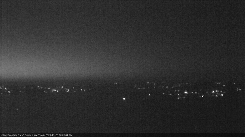 Lake Travis webcam, November 23, 2020 6:25 PM CT