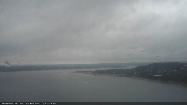 Lake Travis webcam, November 24, 2020 10:45 AM CT