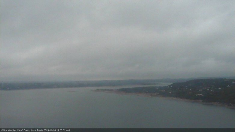 Lake Travis webcam, November 24, 2020 11:25 AM CT