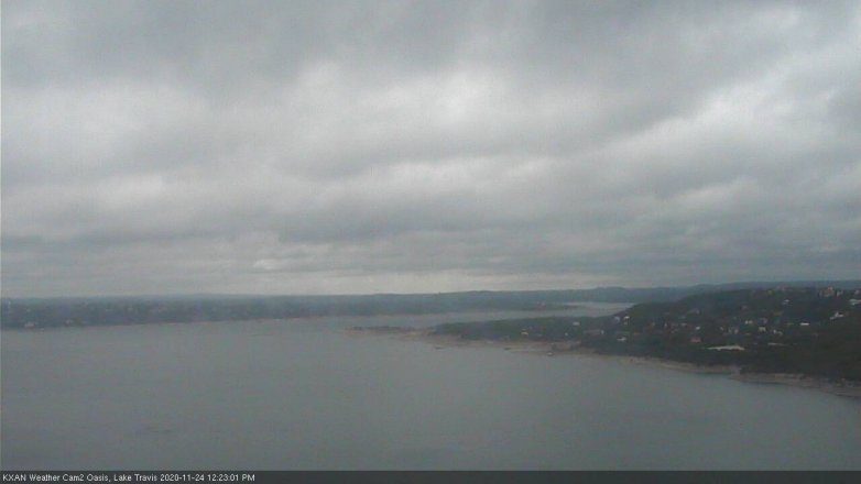 Lake Travis webcam, November 24, 2020 12:25 PM CT