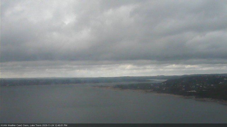 Lake Travis webcam, November 24, 2020 12:45 PM CT