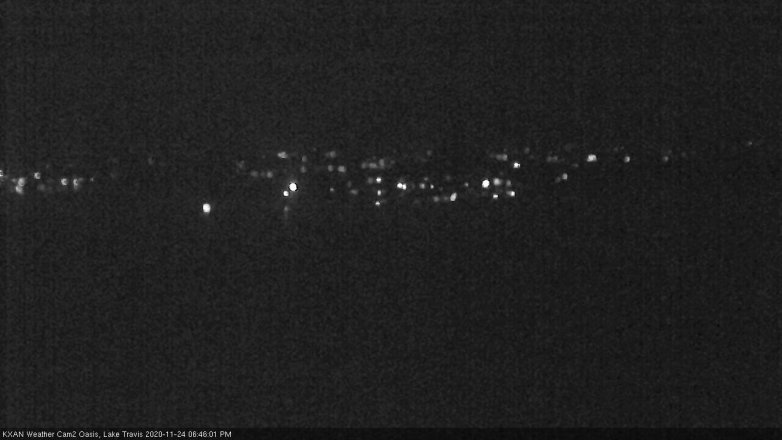 Lake Travis webcam, November 24, 2020 6:45 PM CT