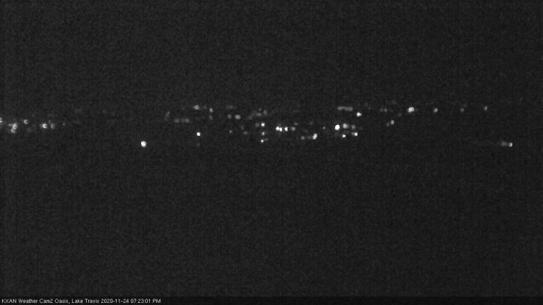Lake Travis webcam, November 24, 2020 7:25 PM CT