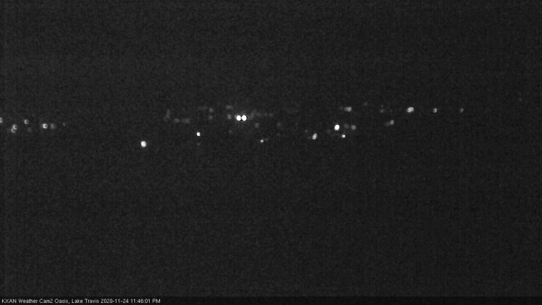 Lake Travis webcam, November 24, 2020 11:45 PM CT