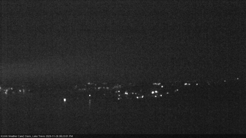 Lake Travis webcam, November 26, 2020 6:25 PM CT