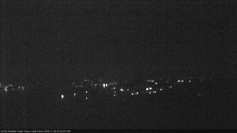 Lake Travis webcam, November 26, 2020 7:25 PM CT