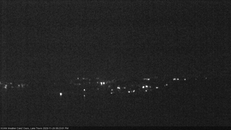 Lake Travis webcam, November 26, 2020 9:25 PM CT