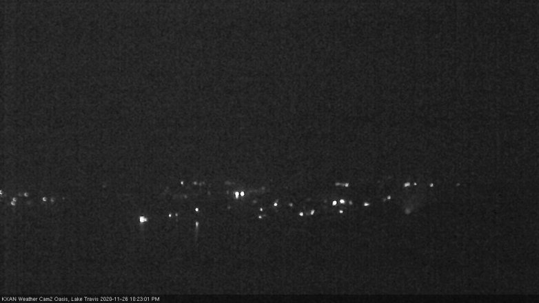 Lake Travis webcam, November 26, 2020 10:25 PM CT