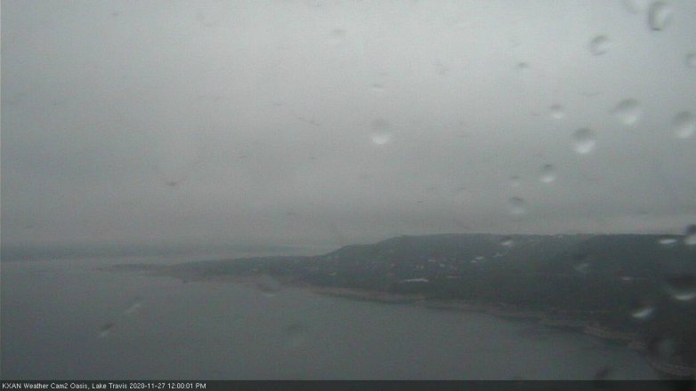 Lake Travis webcam, November 27, 2020 12:00 PM CT