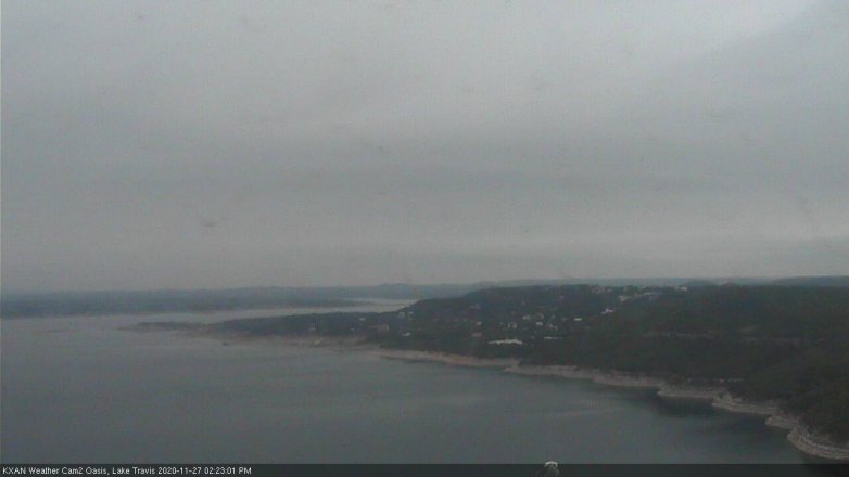 Lake Travis webcam, November 27, 2020 2:25 PM CT