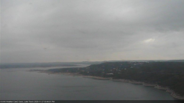 Lake Travis webcam, November 27, 2020 3:45 PM CT