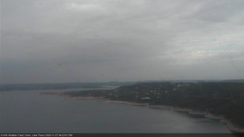 Lake Travis webcam, November 27, 2020 4:25 PM CT