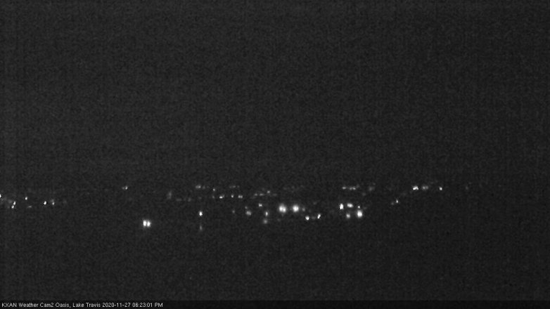 Lake Travis webcam, November 27, 2020 6:25 PM CT