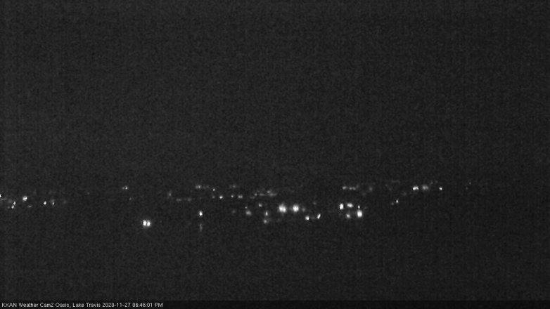 Lake Travis webcam, November 27, 2020 6:45 PM CT
