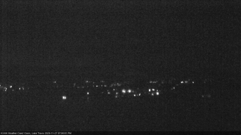 Lake Travis webcam, November 27, 2020 7:00 PM CT