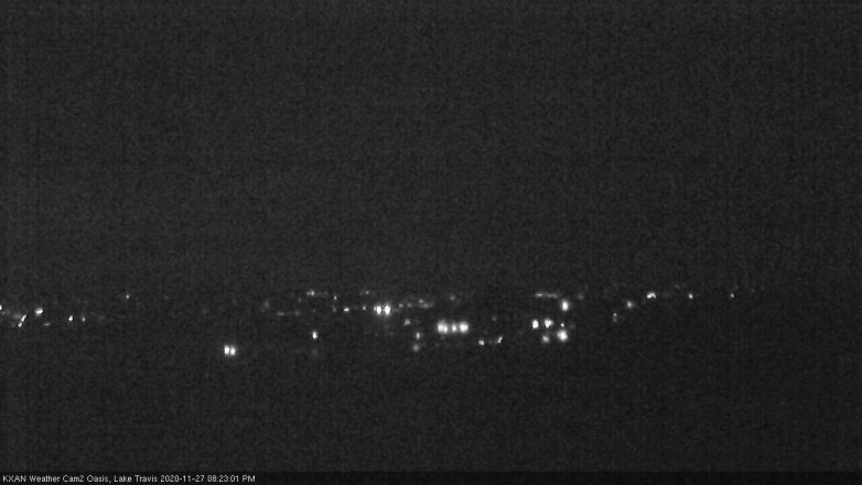 Lake Travis webcam, November 27, 2020 8:25 PM CT