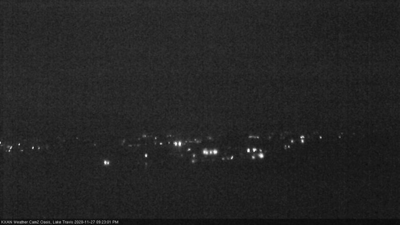 Lake Travis webcam, November 27, 2020 9:25 PM CT