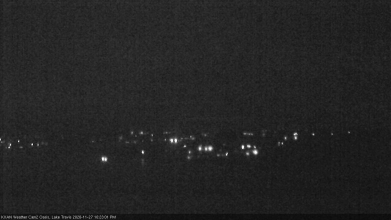 Lake Travis webcam, November 27, 2020 10:25 PM CT