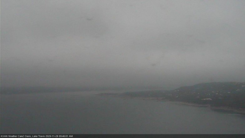 Lake Travis webcam, November 28, 2020 9:45 AM CT