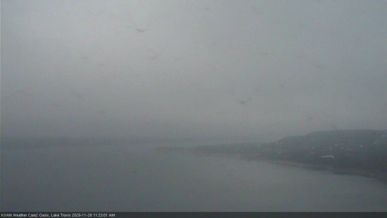 Lake Travis webcam, November 28, 2020 11:25 AM CT