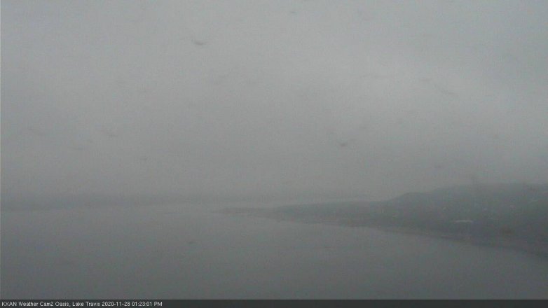 Lake Travis webcam, November 28, 2020 1:25 PM CT