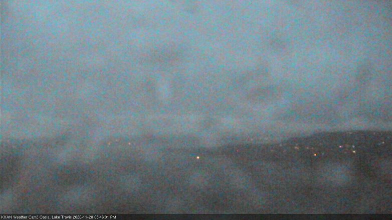 Lake Travis webcam, November 28, 2020 5:45 PM CT