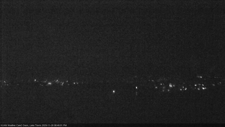 Lake Travis webcam, November 28, 2020 6:45 PM CT