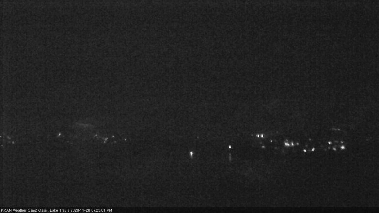 Lake Travis webcam, November 28, 2020 7:25 PM CT