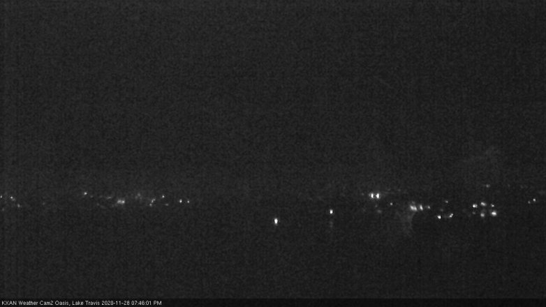 Lake Travis webcam, November 28, 2020 7:45 PM CT
