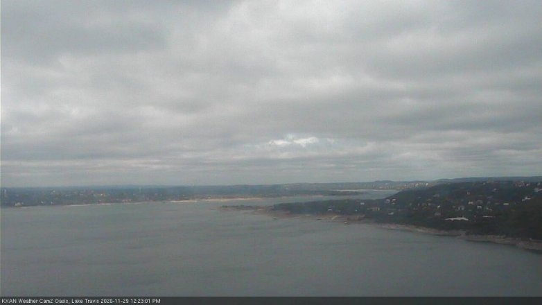 Lake Travis webcam, November 29, 2020 12:25 PM CT
