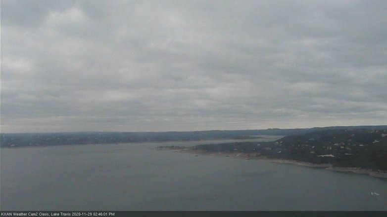Lake Travis webcam, November 29, 2020 2:45 PM CT
