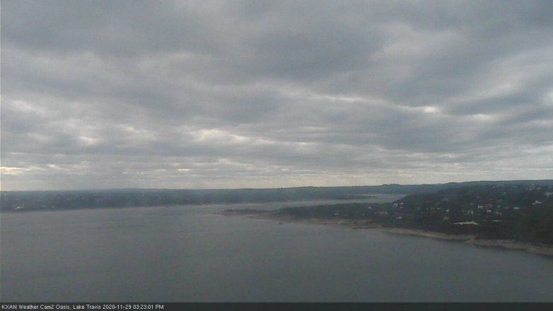 Lake Travis webcam, November 29, 2020 3:25 PM CT