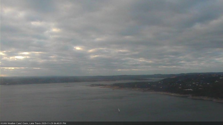Lake Travis webcam, November 29, 2020 4:45 PM CT